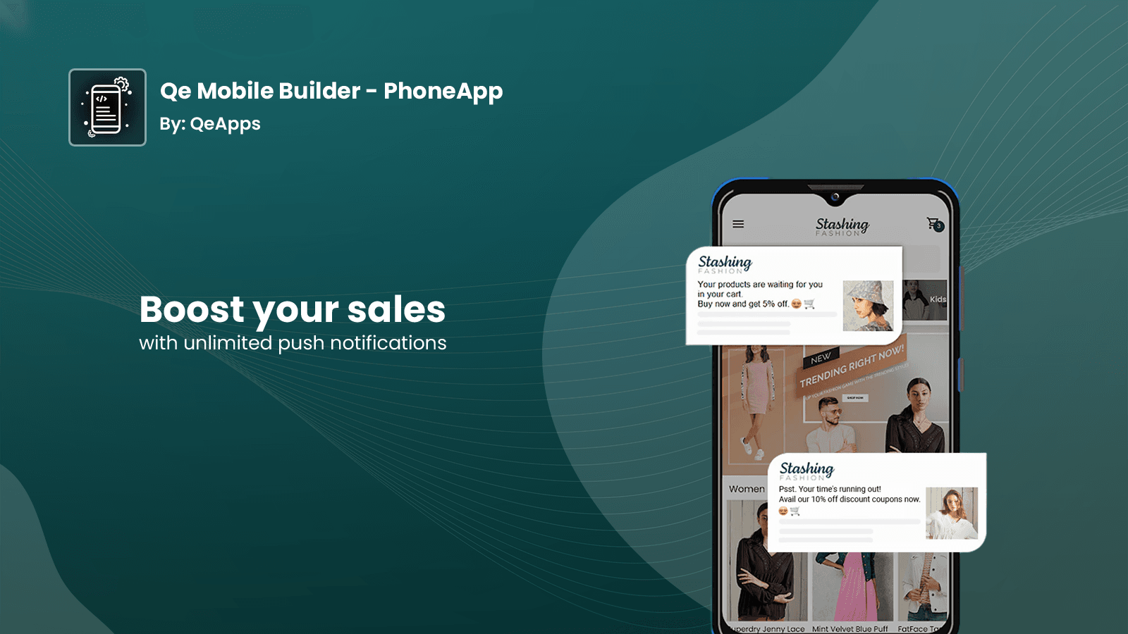 QeApps ‑ Mobile App Builder screenshot 2