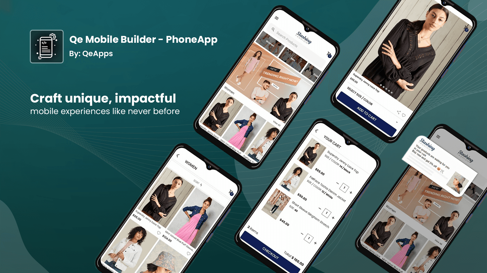 QeApps ‑ Mobile App Builder screenshot 1