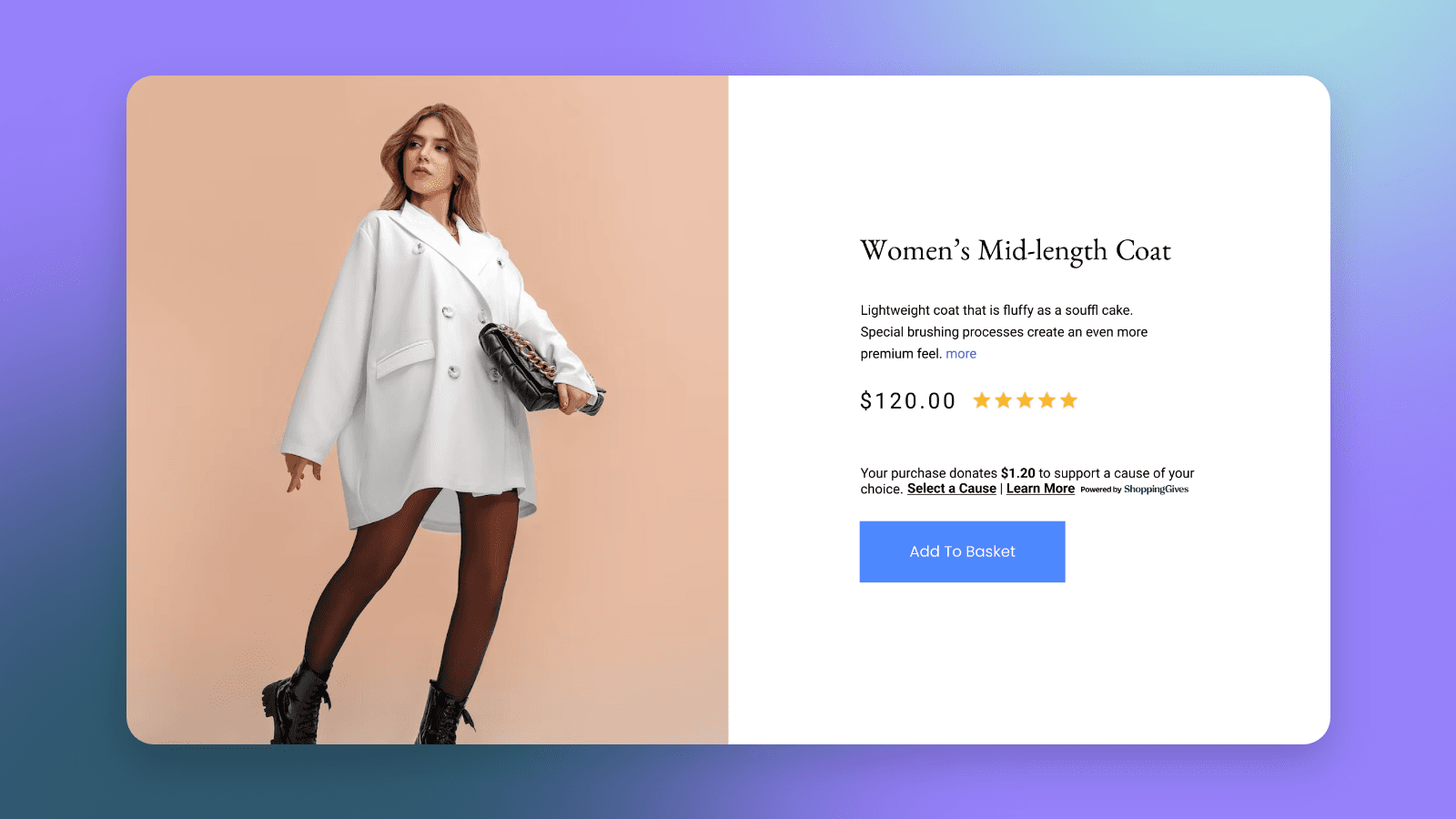 ShoppingGives ‑ Donation App screenshot 1