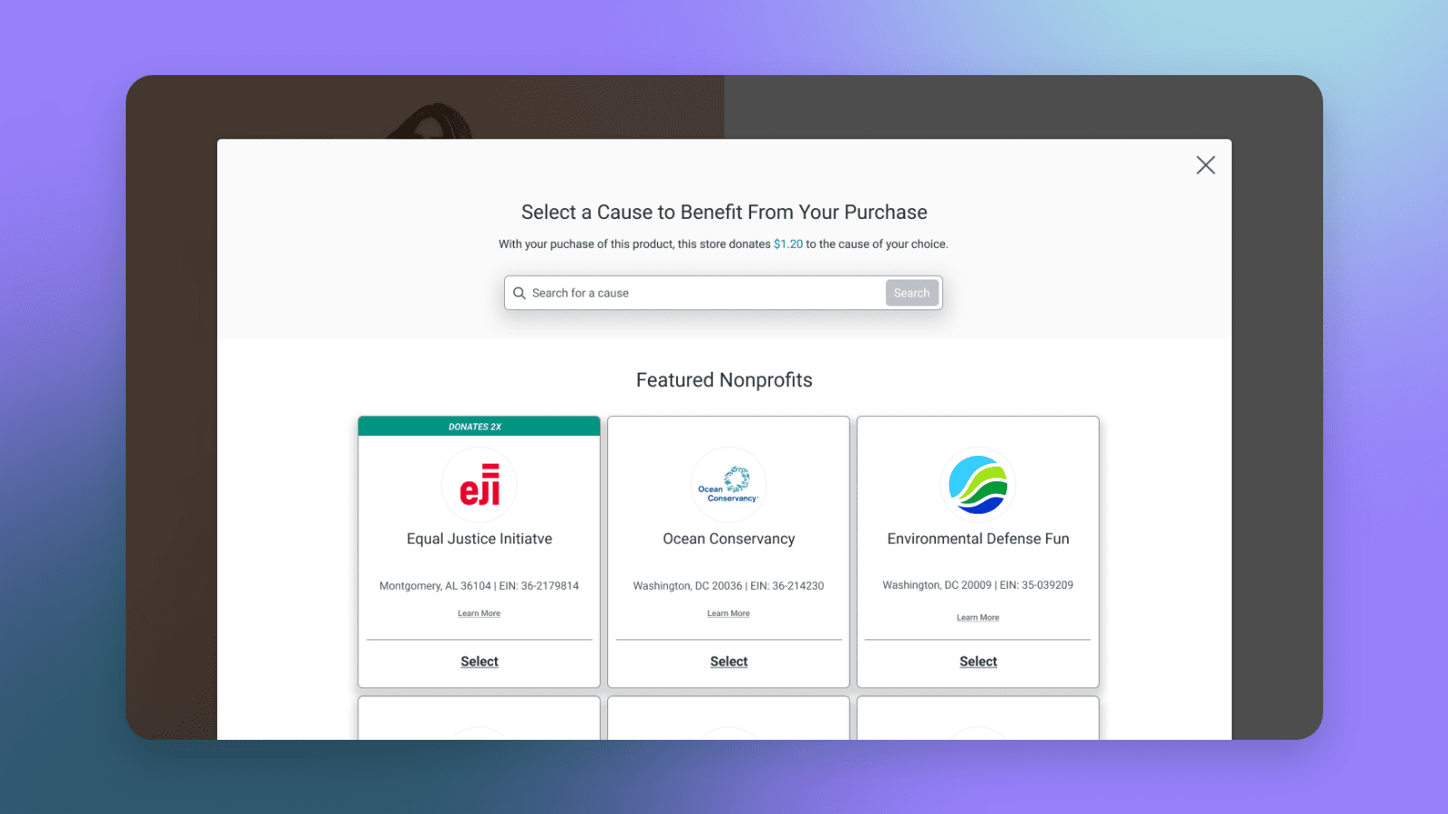 ShoppingGives ‑ Donation App screenshot 2