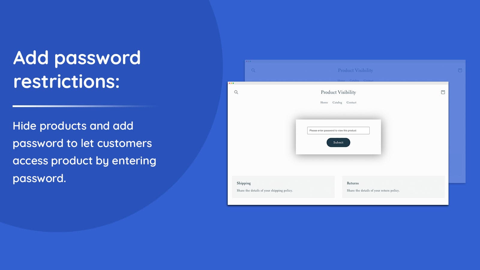 Addify ‑ Catalog Visibility screenshot 2