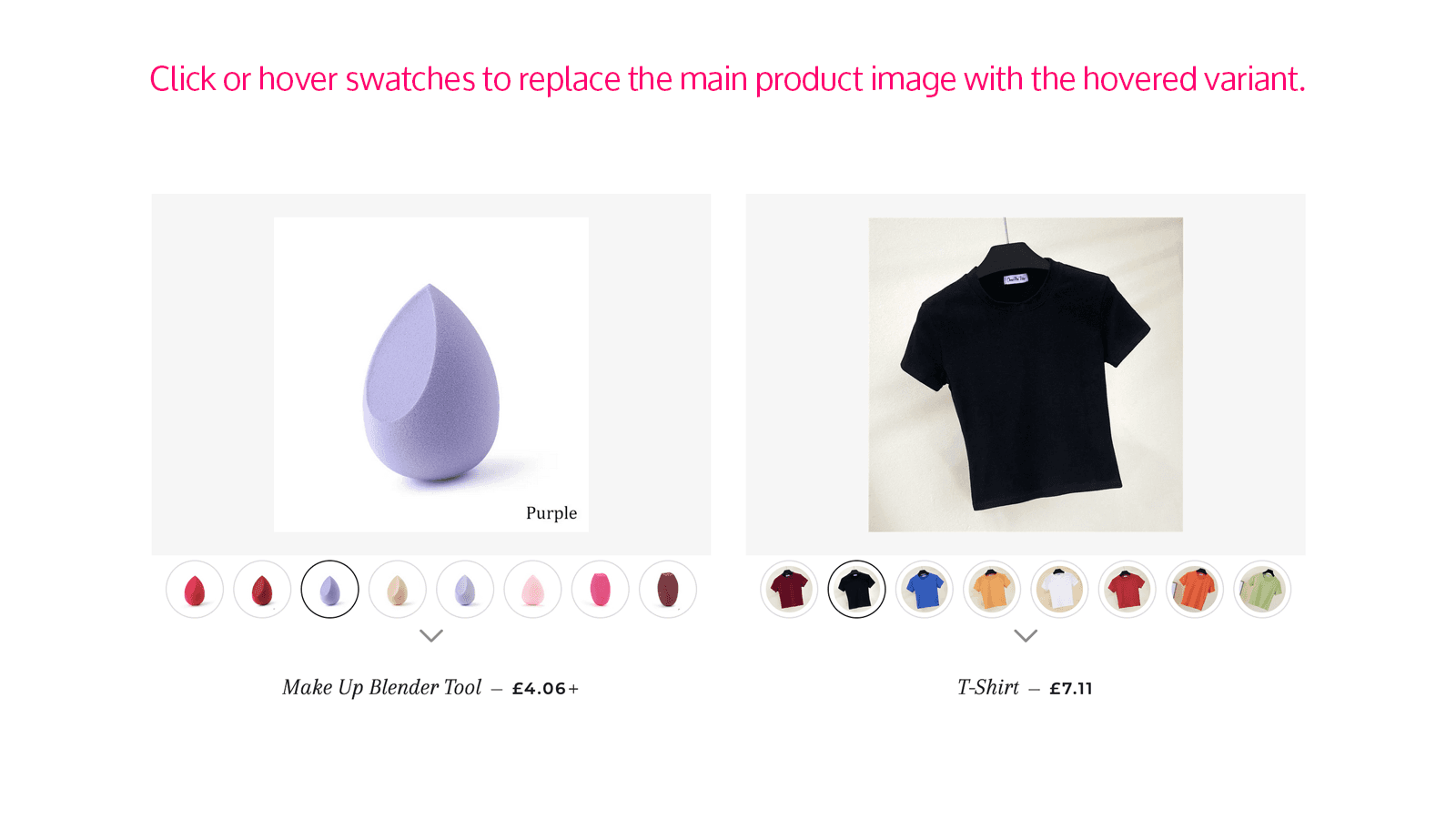 Swatcher ‑ Color Swatch Option screenshot 2
