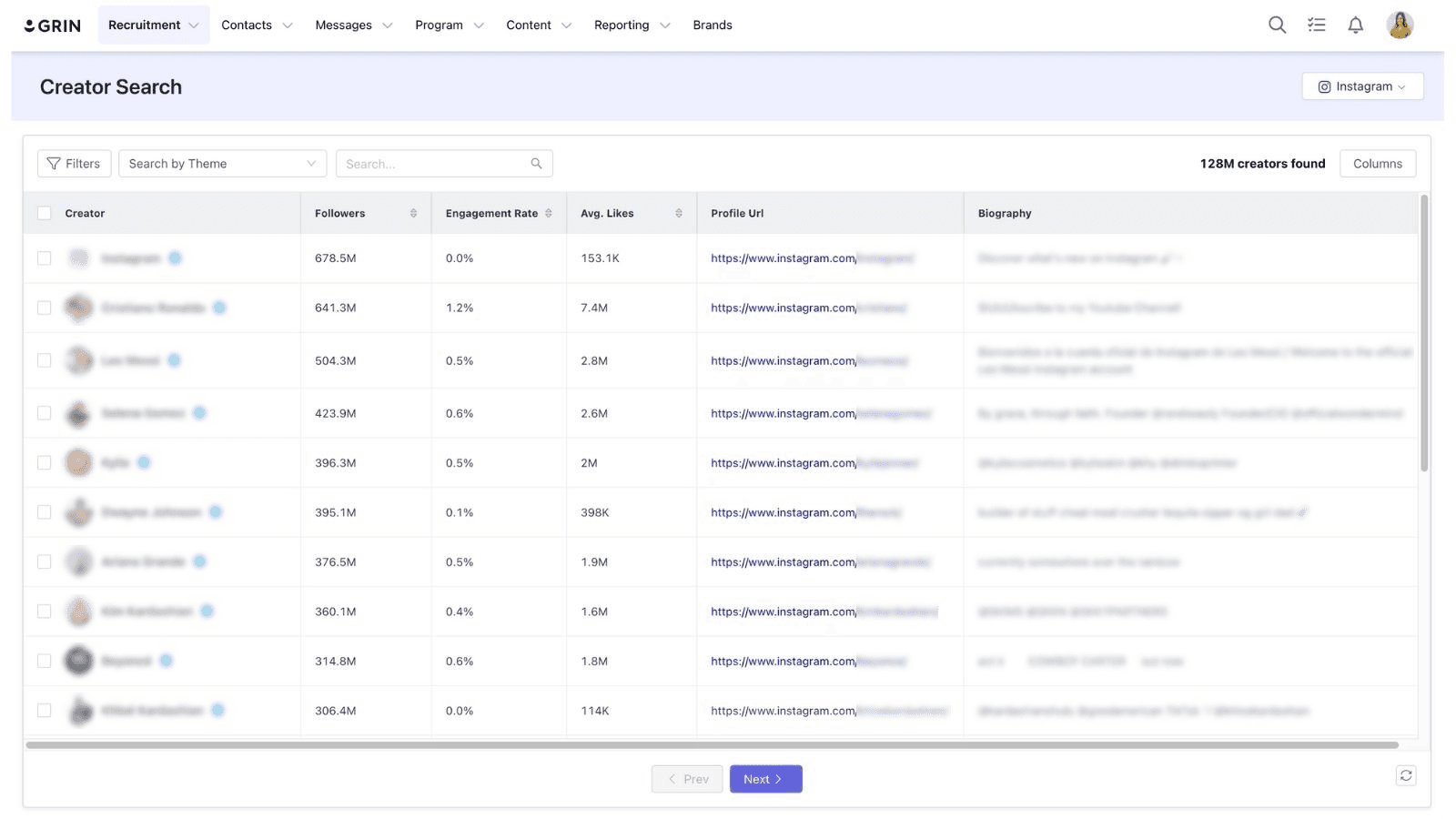 GRIN Influencer Marketing screenshot 1