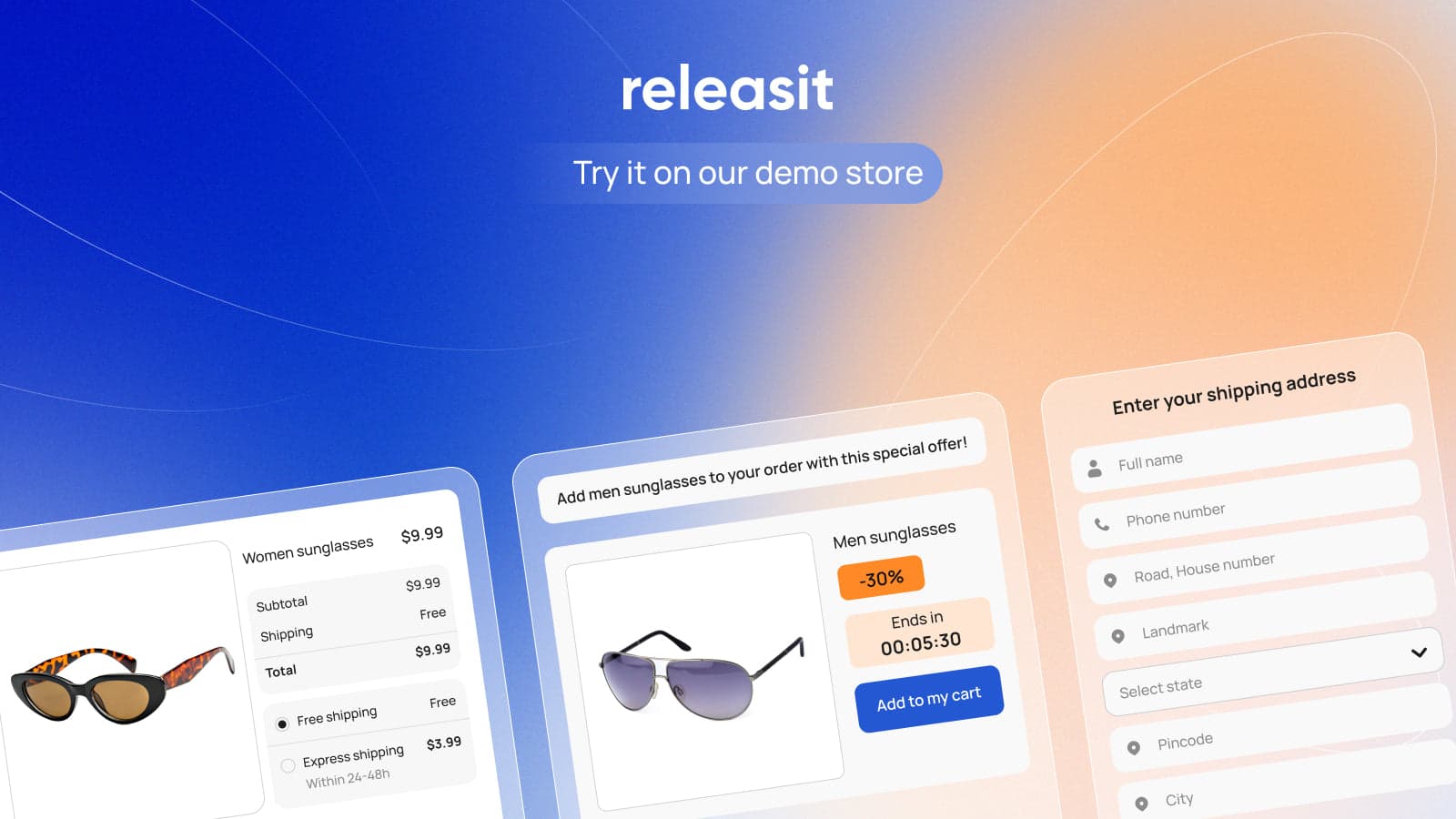 Releasit COD Form & Upsells screenshot 2