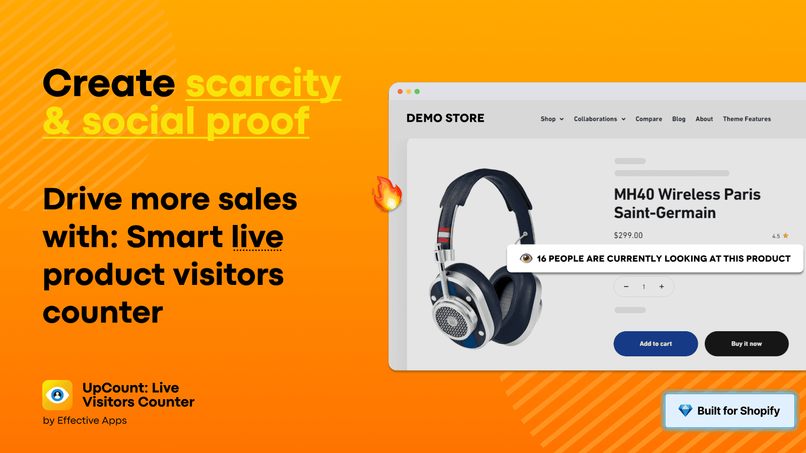 Livo: Scarcity Visitor Counter screenshot 2