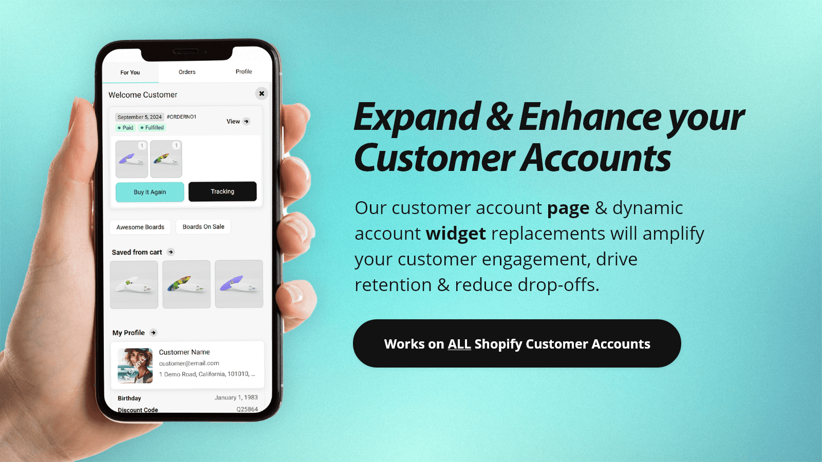 C:Hub Customer Accounts screenshot 1