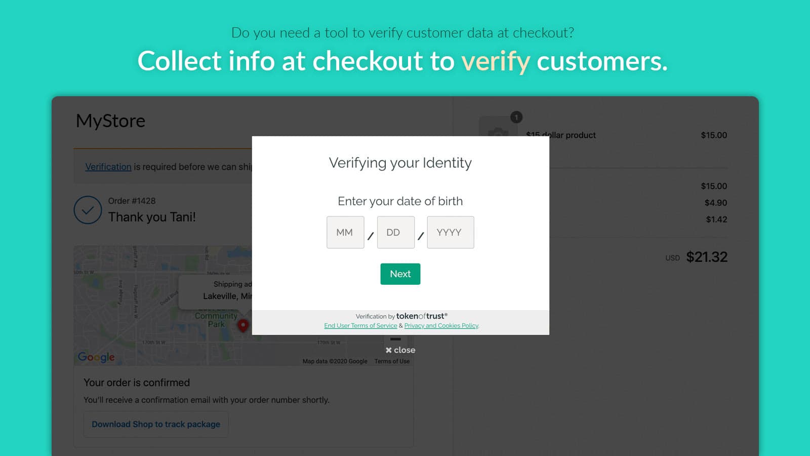 Token of Trust Verification screenshot 1