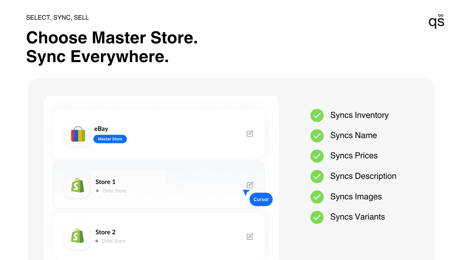 eBay Integration ‑ QuickSync screenshot 1