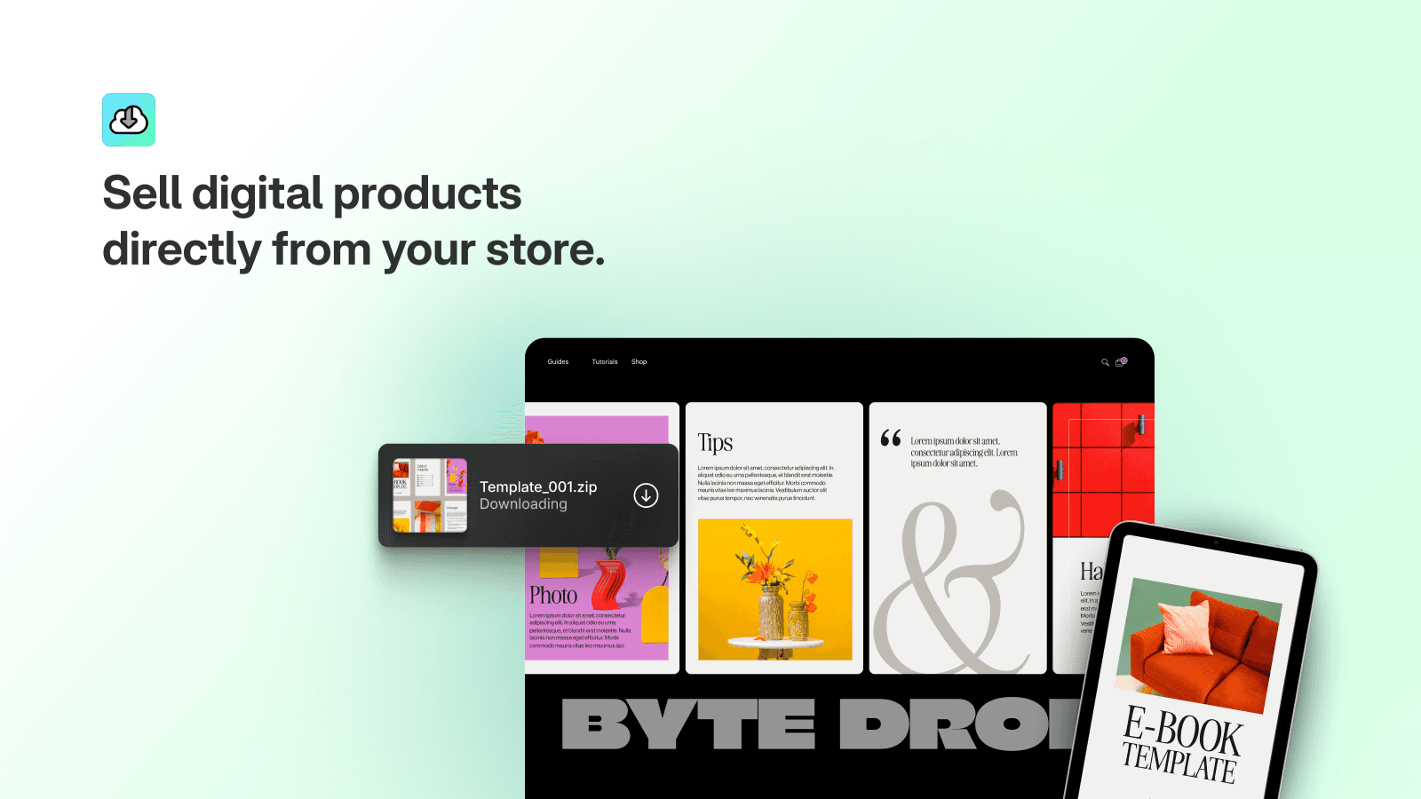 Shopify Digital Products screenshot 1