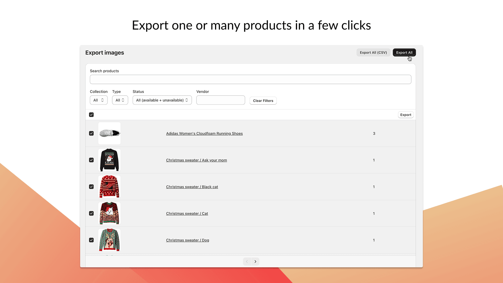 Mega Media Exporter screenshot 1