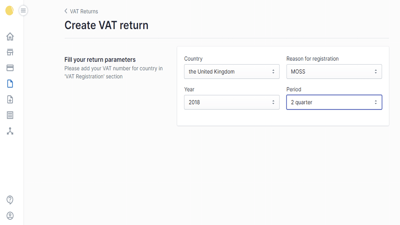LOVAT Compliance screenshot 1
