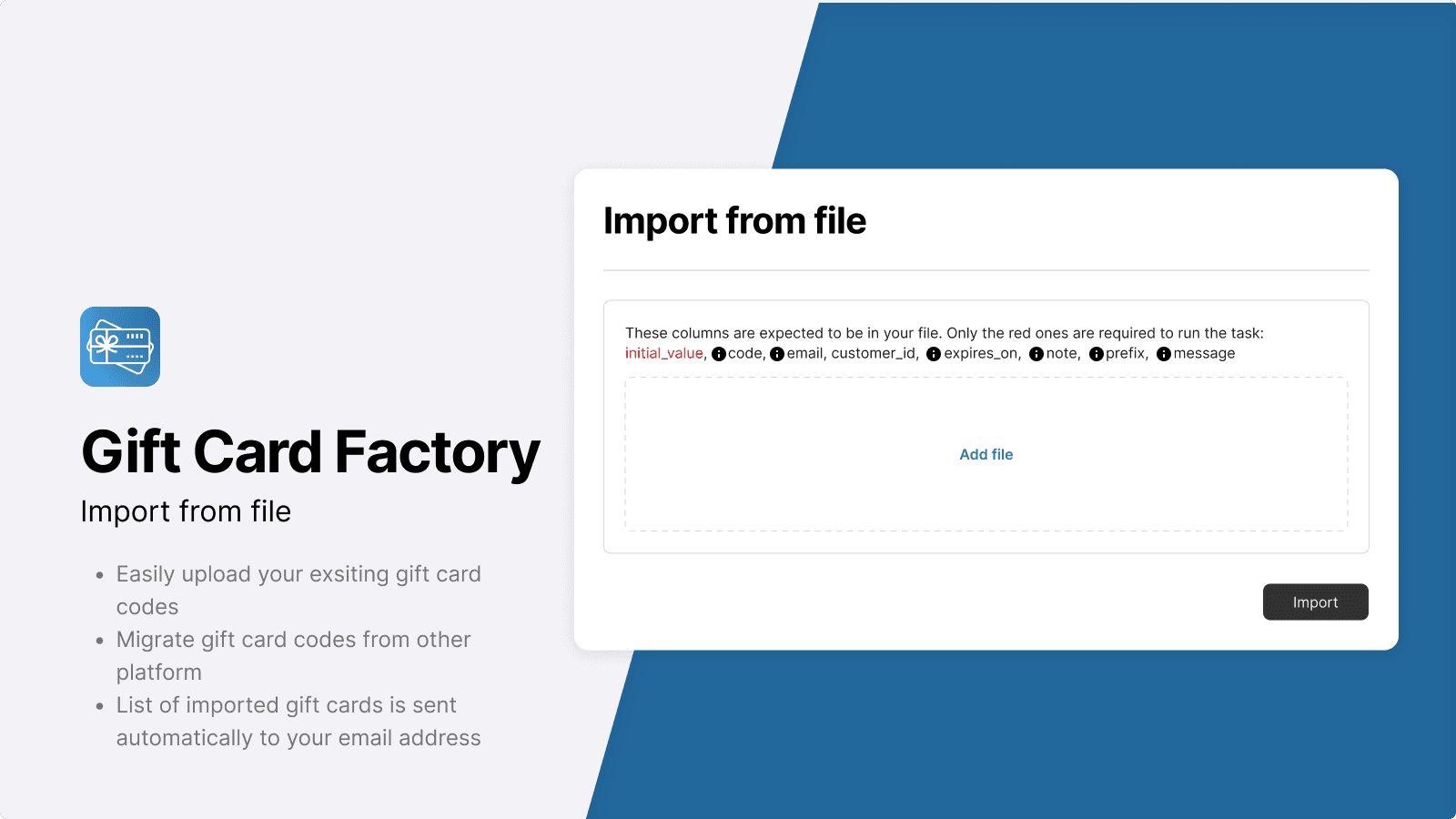 Gift Card Factory screenshot 2