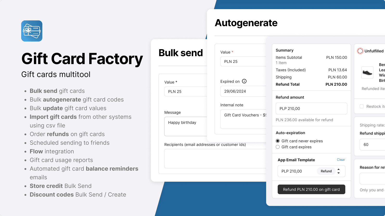 Gift Card Factory screenshot 1
