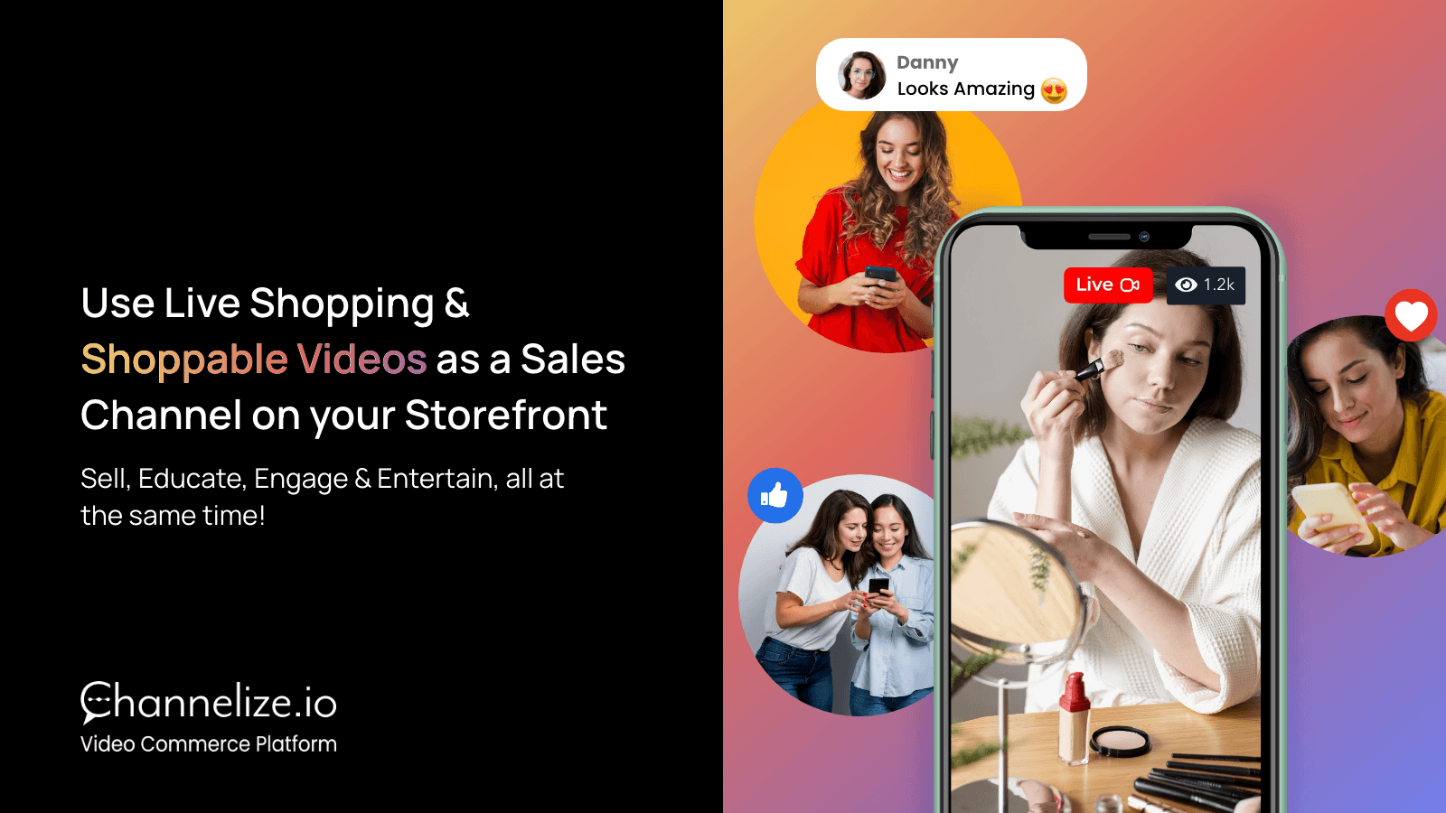 Channelize Live Shopping & UGC screenshot 1