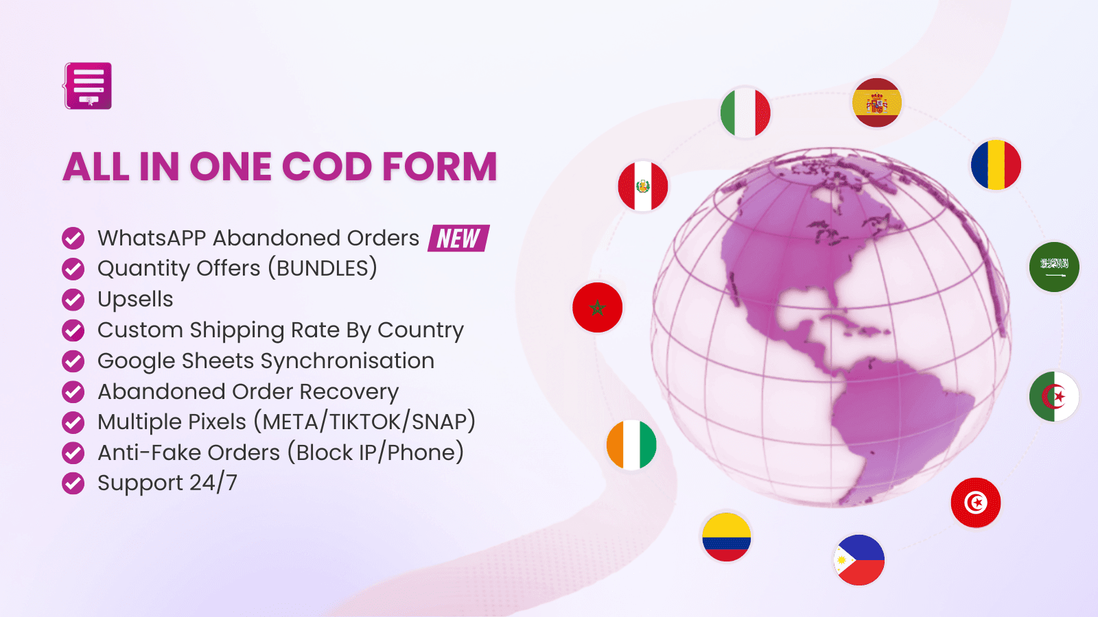 WEBI ‑ LeadForm Order Form COD screenshot 1