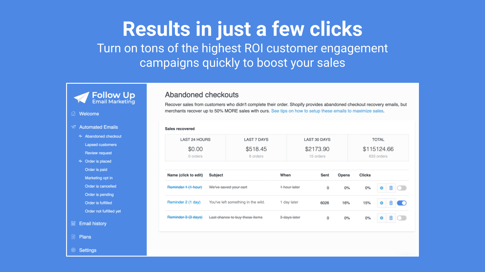 Klax Follow‑Up Email Marketing screenshot 2
