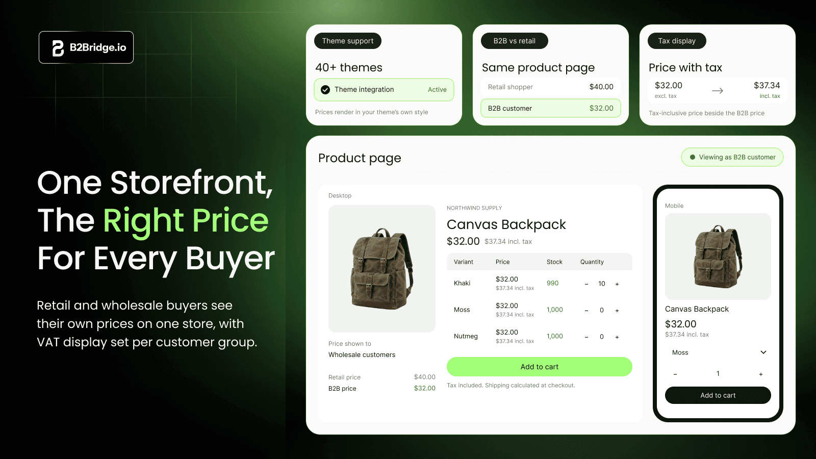 B2Bridge B2B Wholesale Pricing screenshot 2