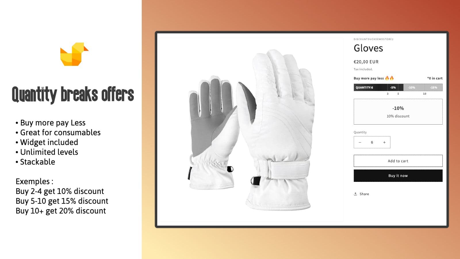 DiscountDuck quantity breaks screenshot 2