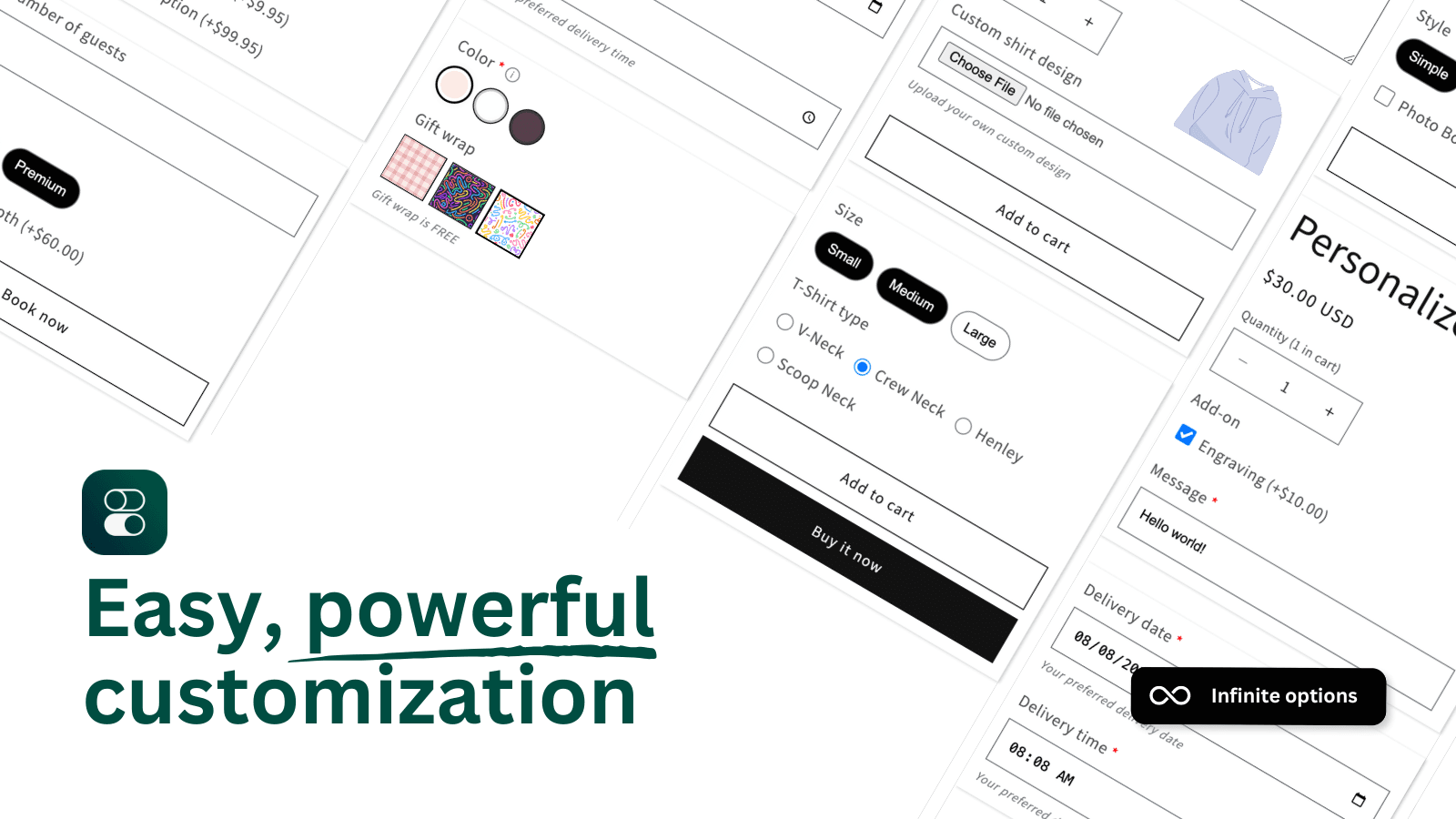 Optionize Product Options screenshot 1