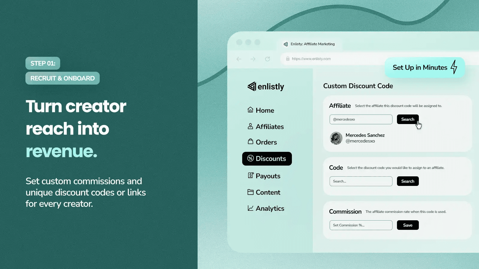 Enlistly Affiliate, Influencer screenshot 2