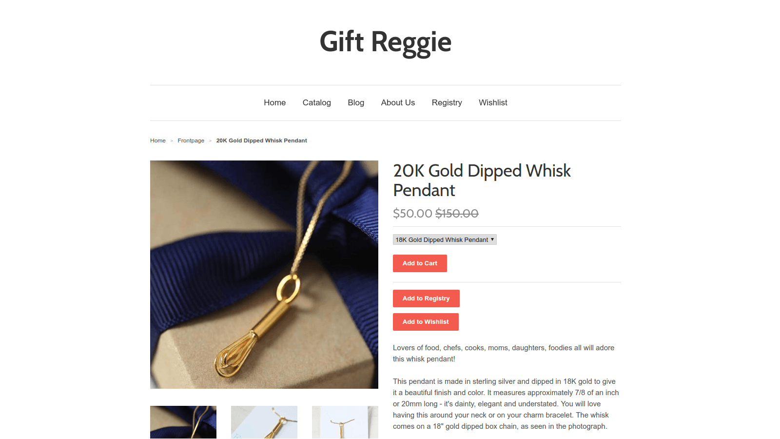 Gift Reggie: Gift Registry screenshot 1