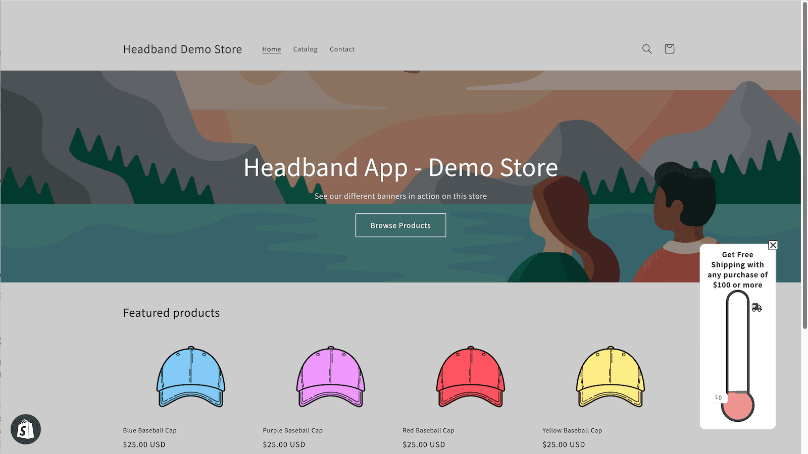 Headband Multi Top Banner Bar screenshot 1
