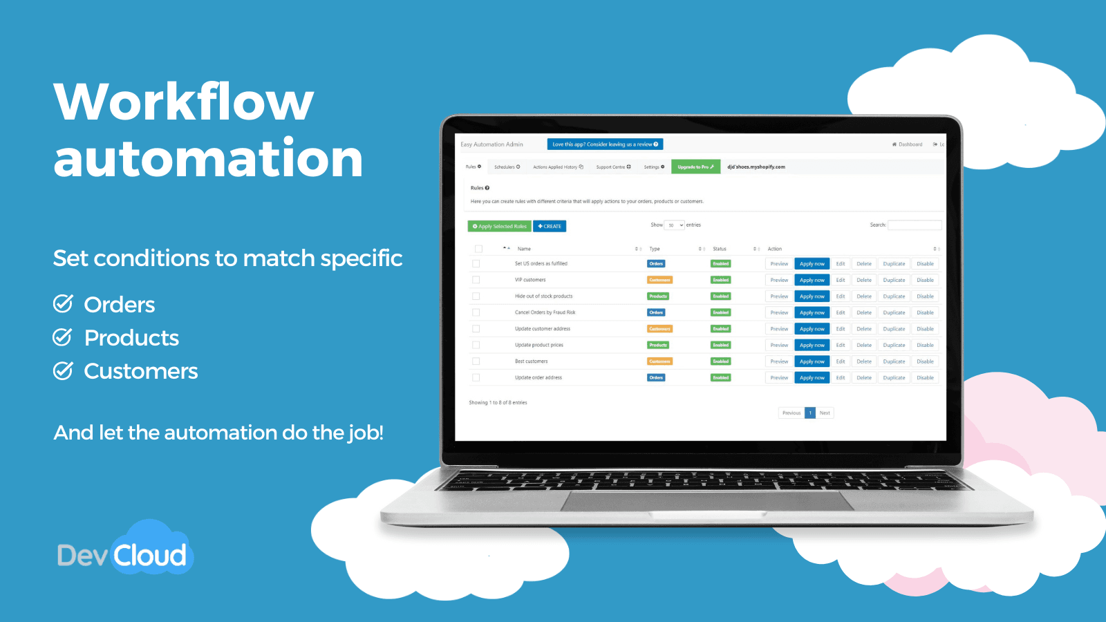 Easy Automation by DevCloud screenshot 2