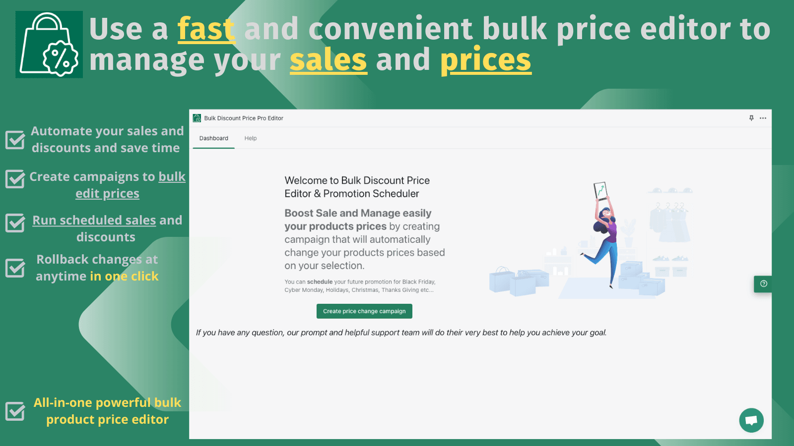 Bulk Discount Price Pro Editor screenshot 1