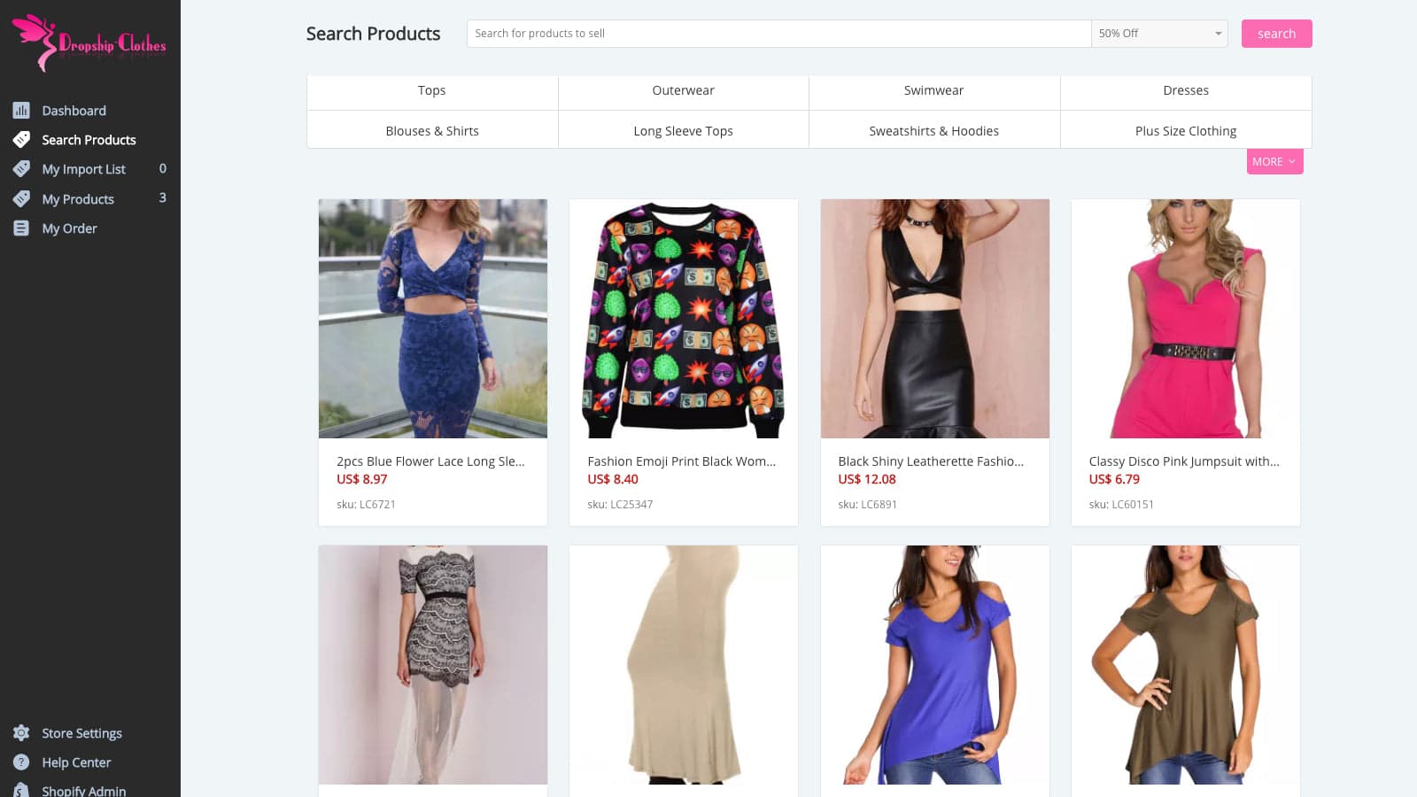 Dropship‑Clothes screenshot 2