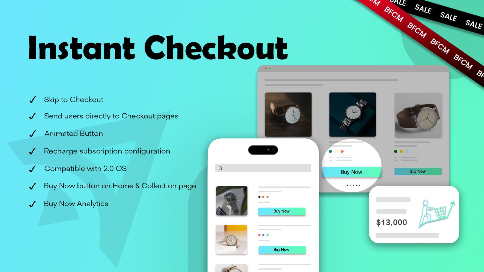 Instant Checkout ‑ Buy button screenshot 1