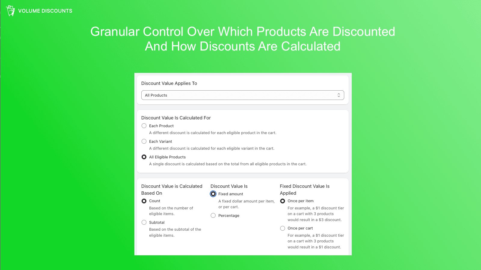 Dr Volume & Bulk Discount screenshot 2