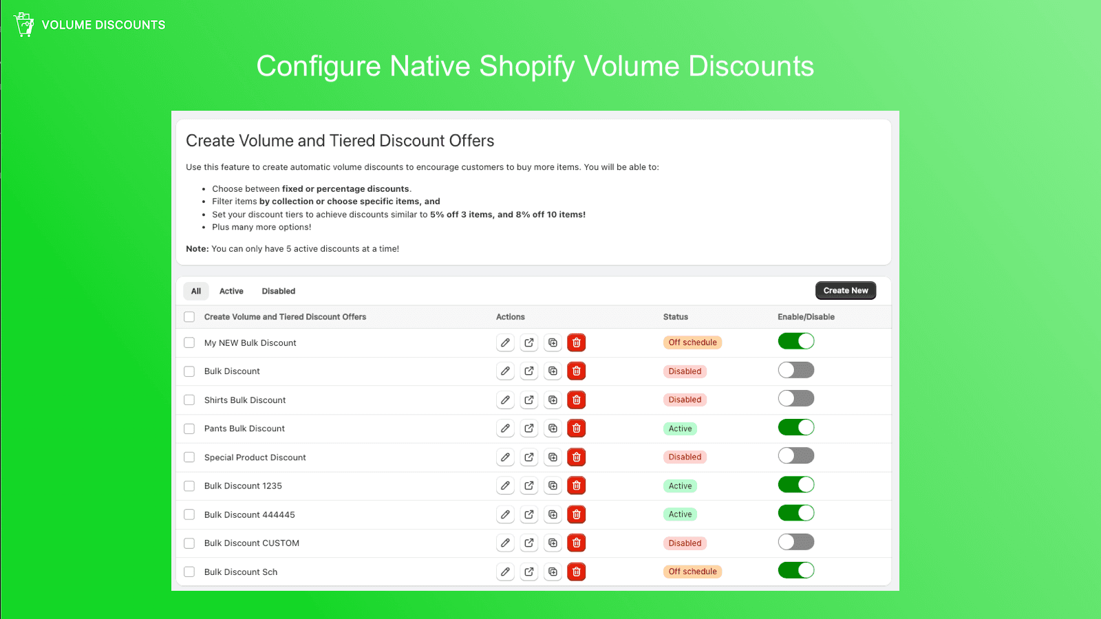 Dr Volume & Bulk Discount screenshot 1
