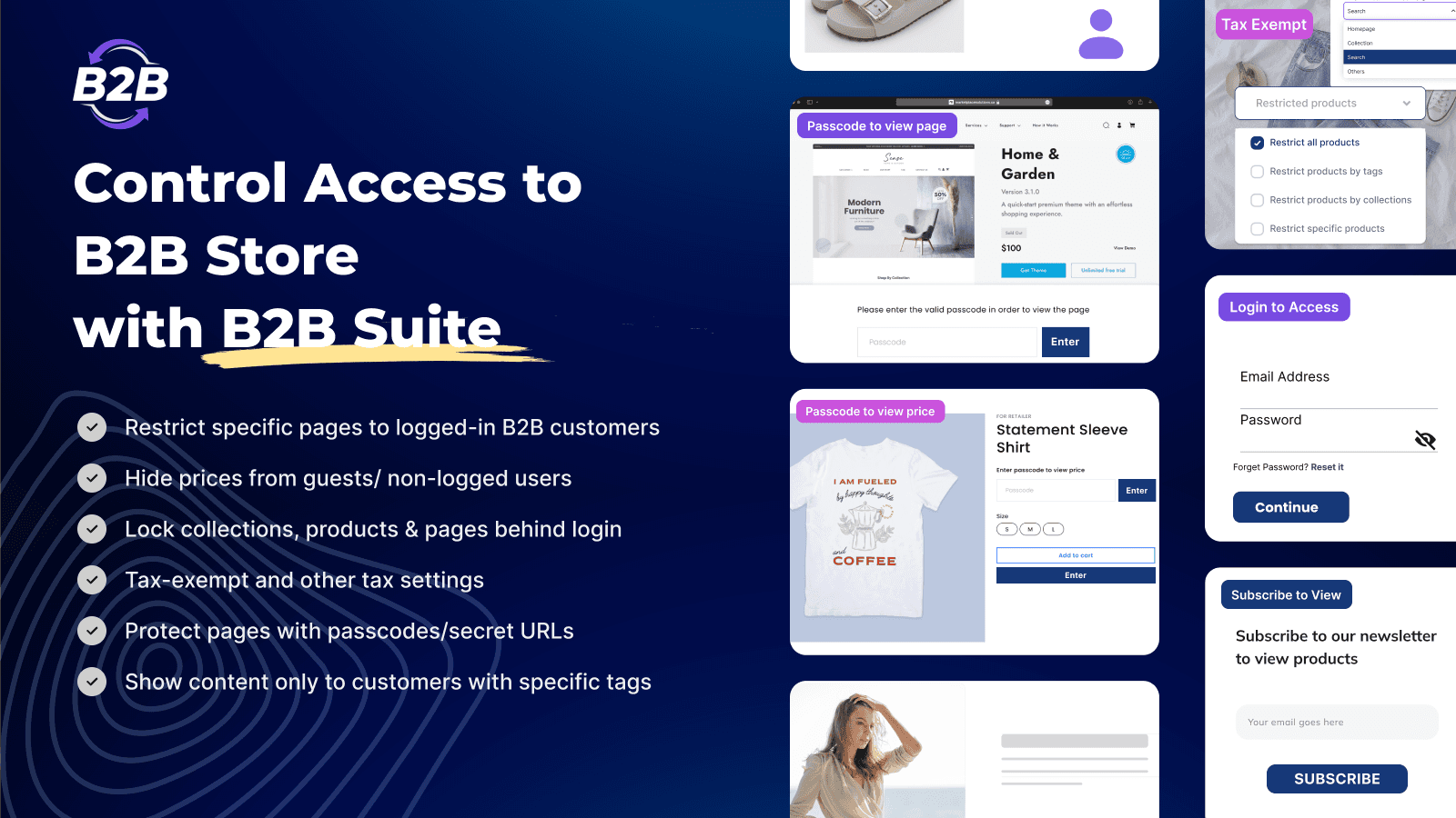 BSS B2B Lock, Login & Password screenshot 1