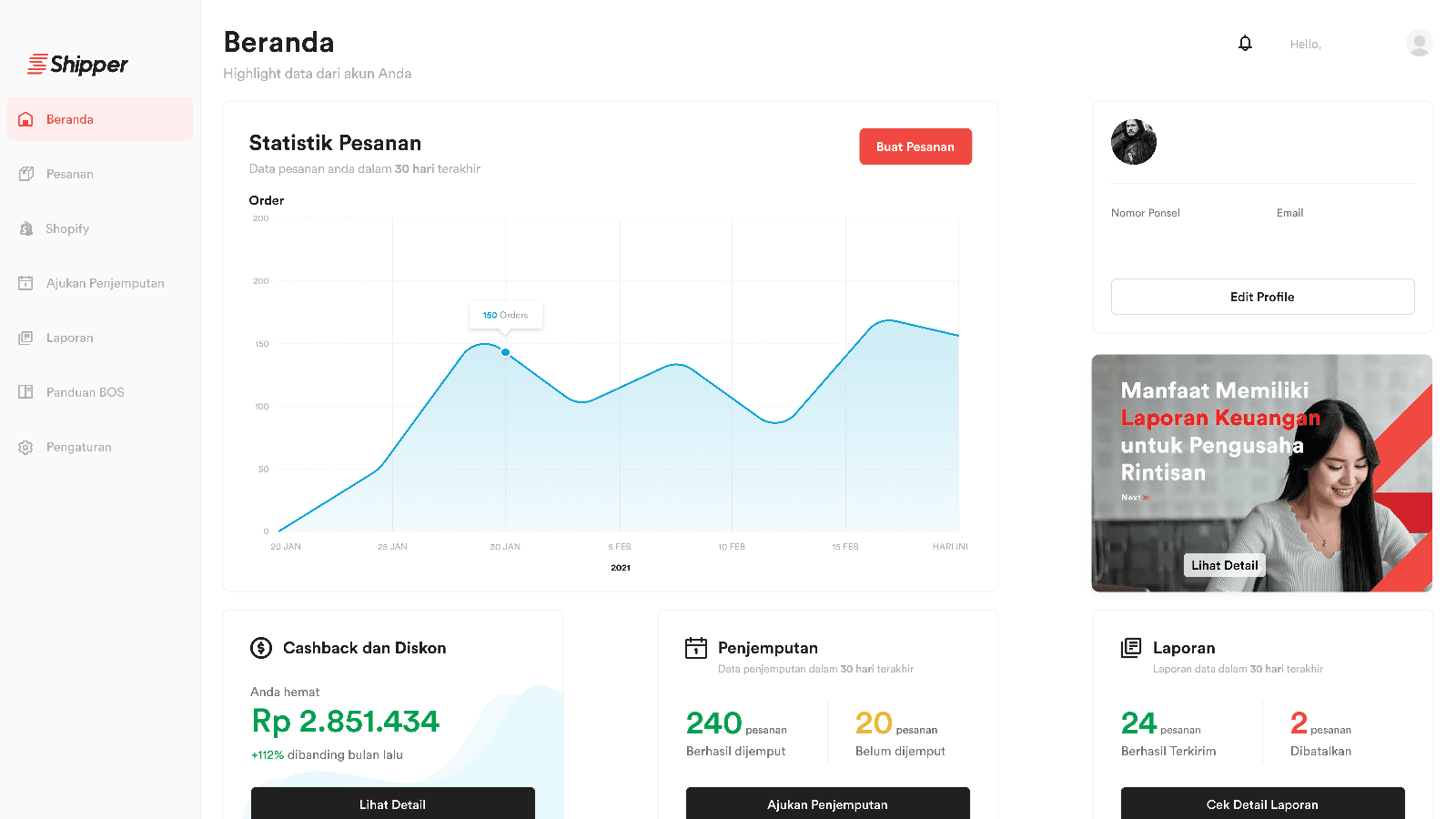 Shipper Indonesia screenshot 2