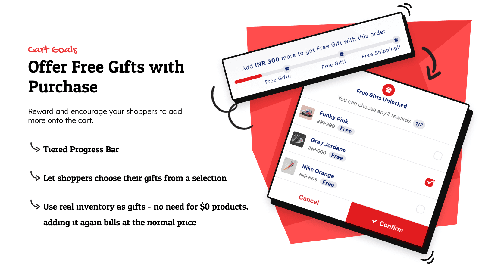 Corner Cart Drawer & Free Gift screenshot 2