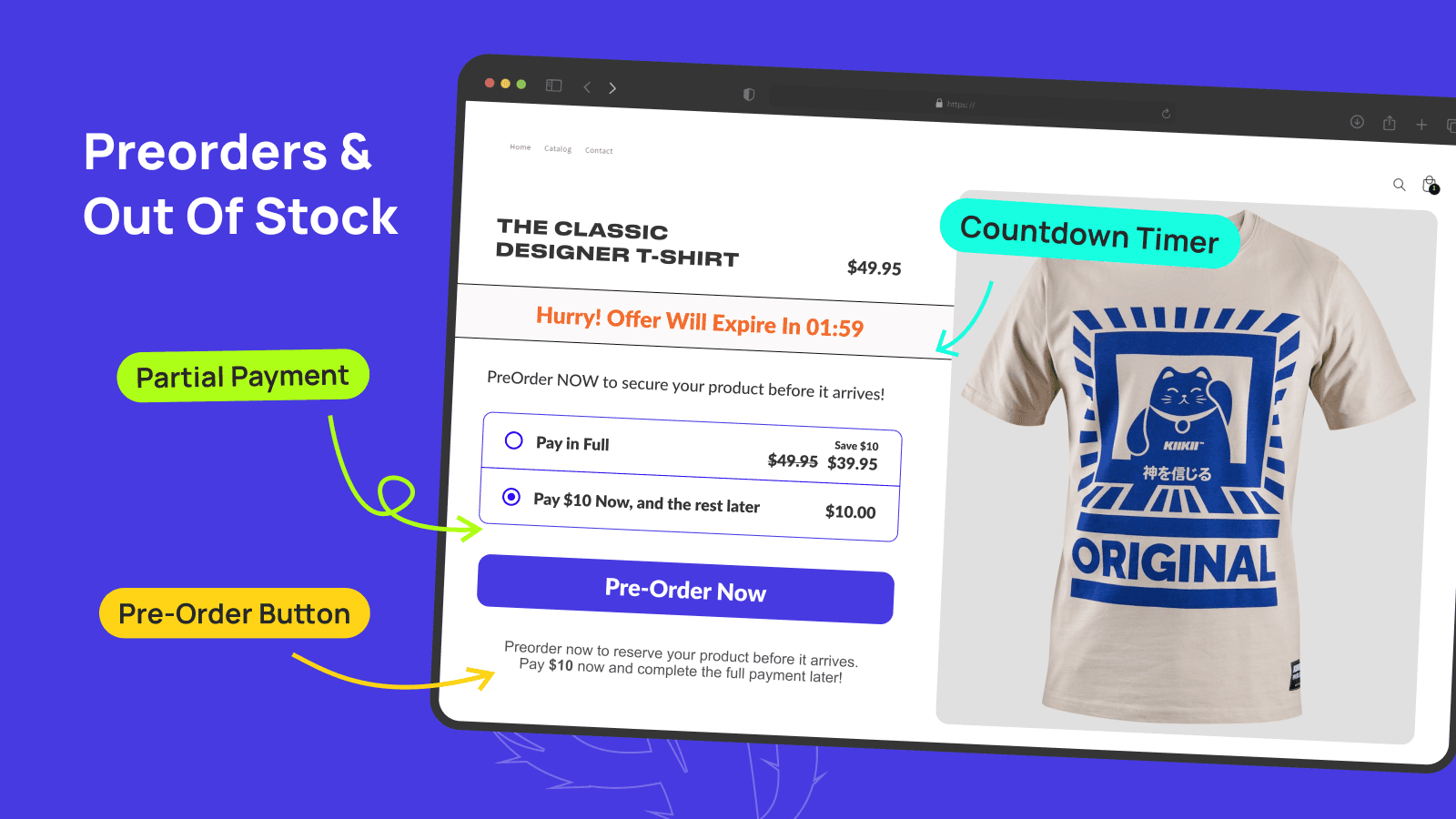 PreOrder App+Partial Payment K screenshot 2