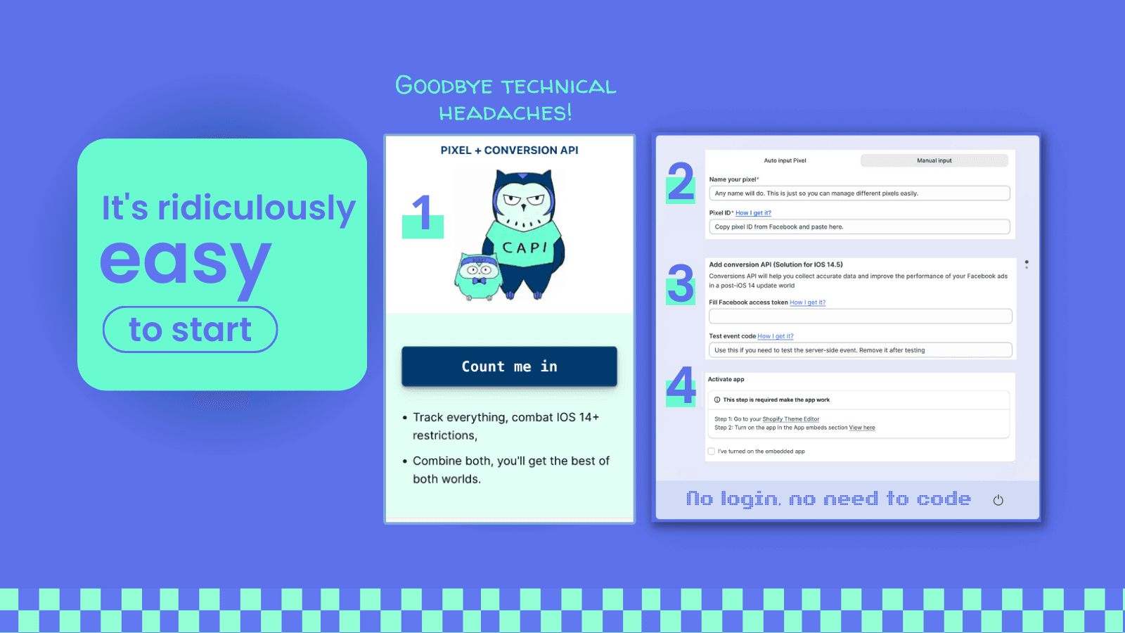 Omega Facebook Pixel Meta Feed screenshot 2