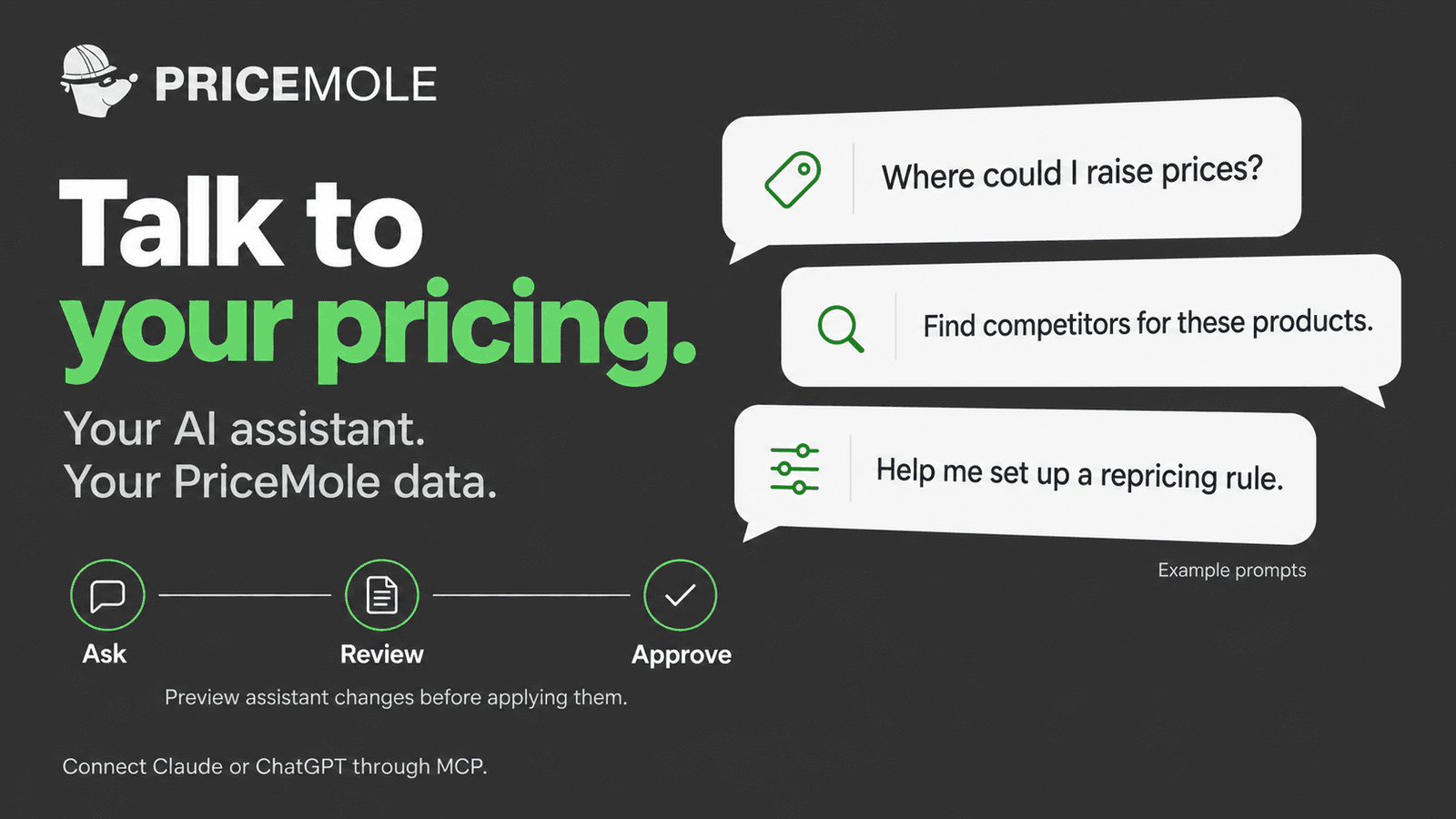PriceMole: Competitor Tracking screenshot 1