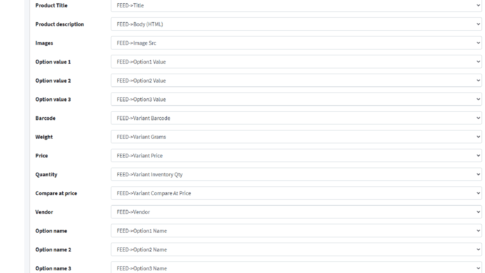 Products import Wizard Pro screenshot 2