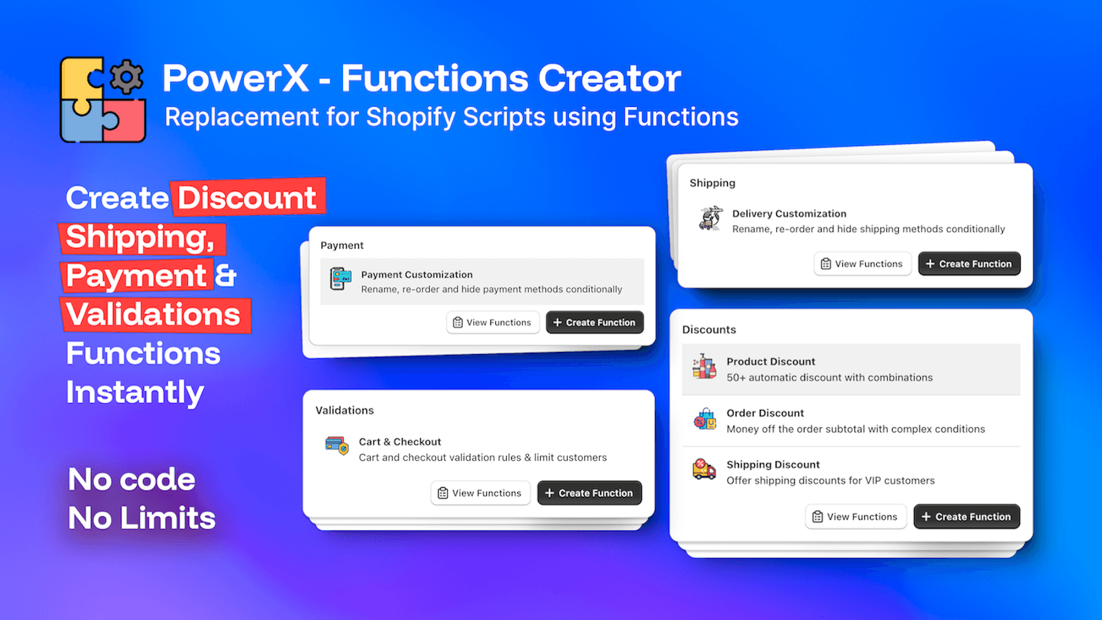 PowerX ‑ Functions Creator screenshot 1