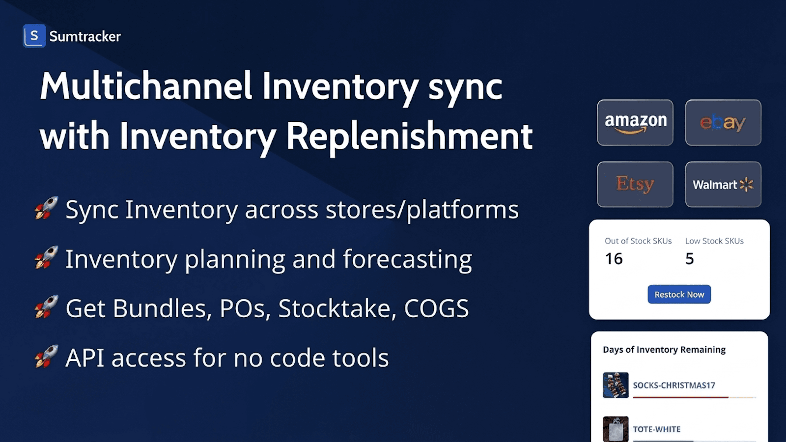 Sumtracker Inventory Manager screenshot 1