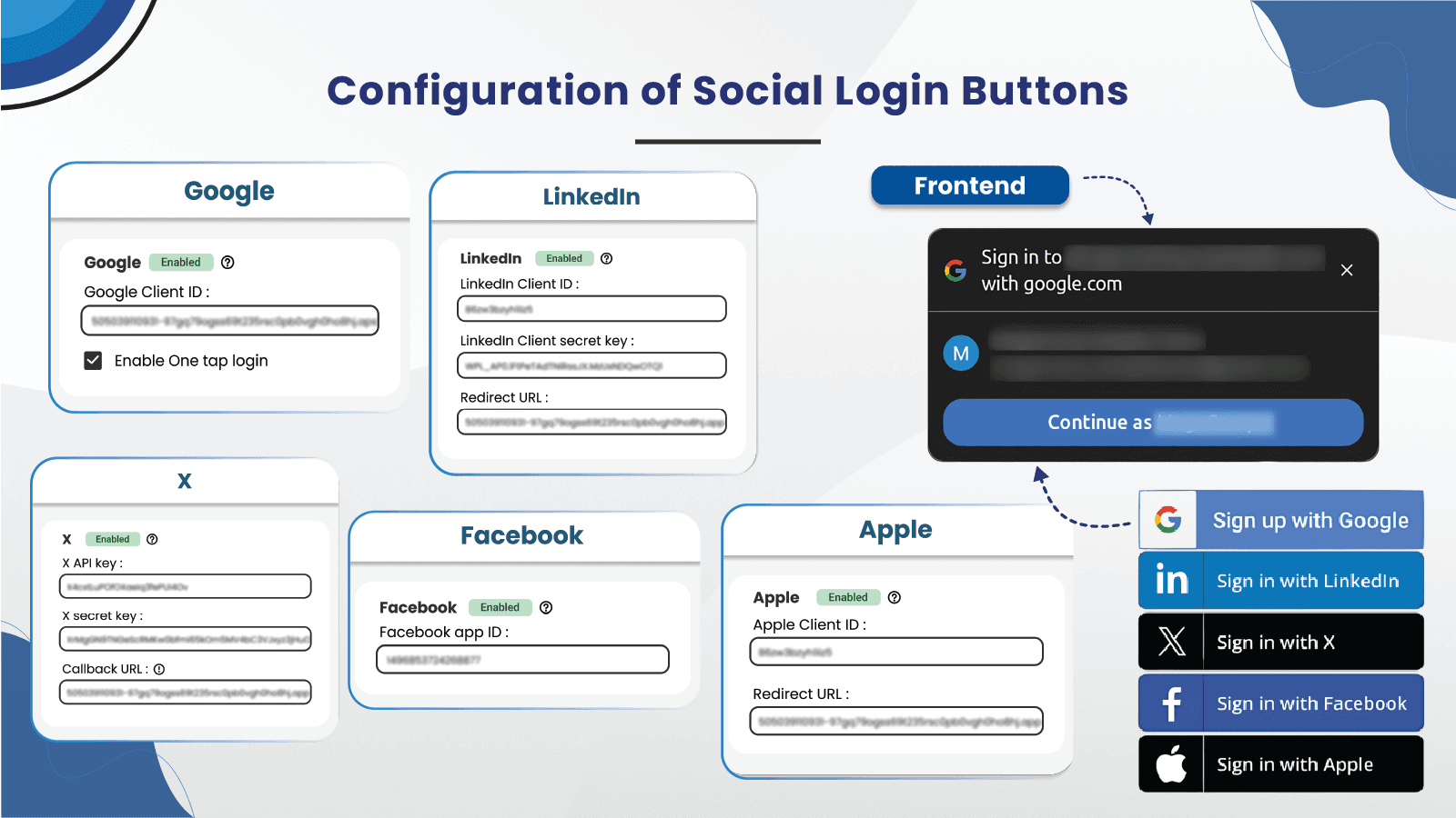 HOOK Social Login screenshot 2