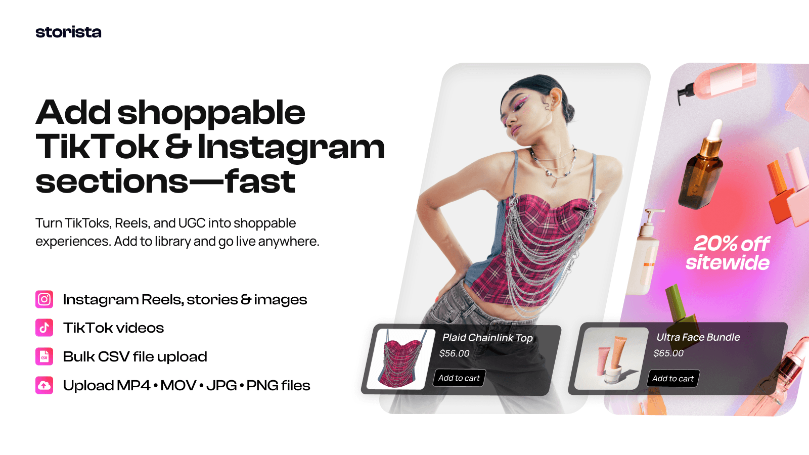 Storista Shoppable Video Reels screenshot 2