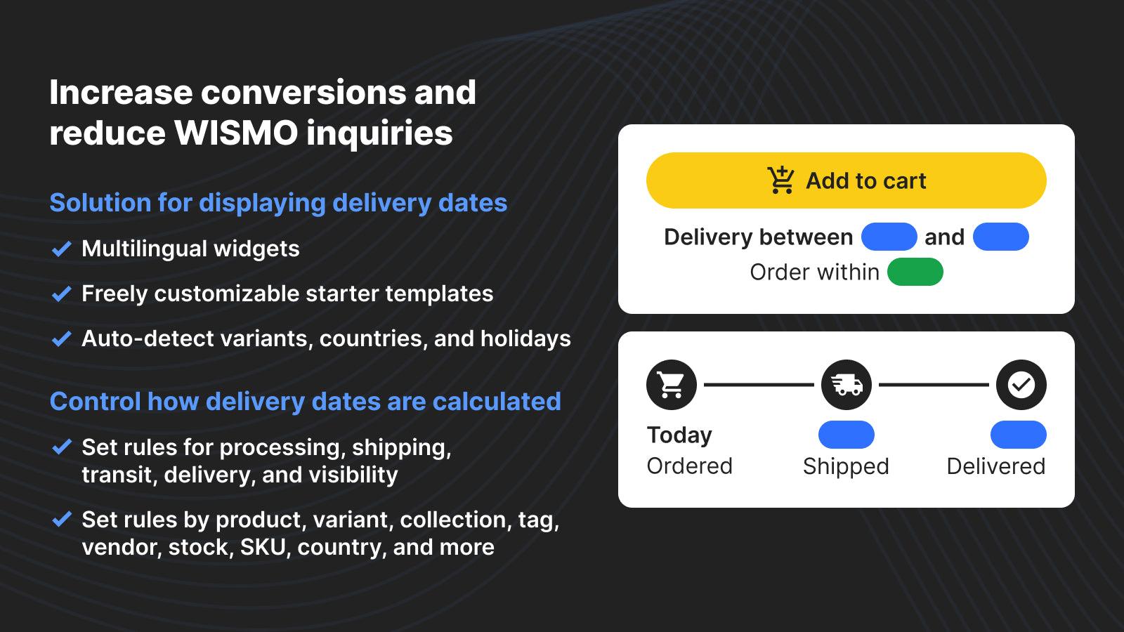 Delm Estimated Delivery Date screenshot 1
