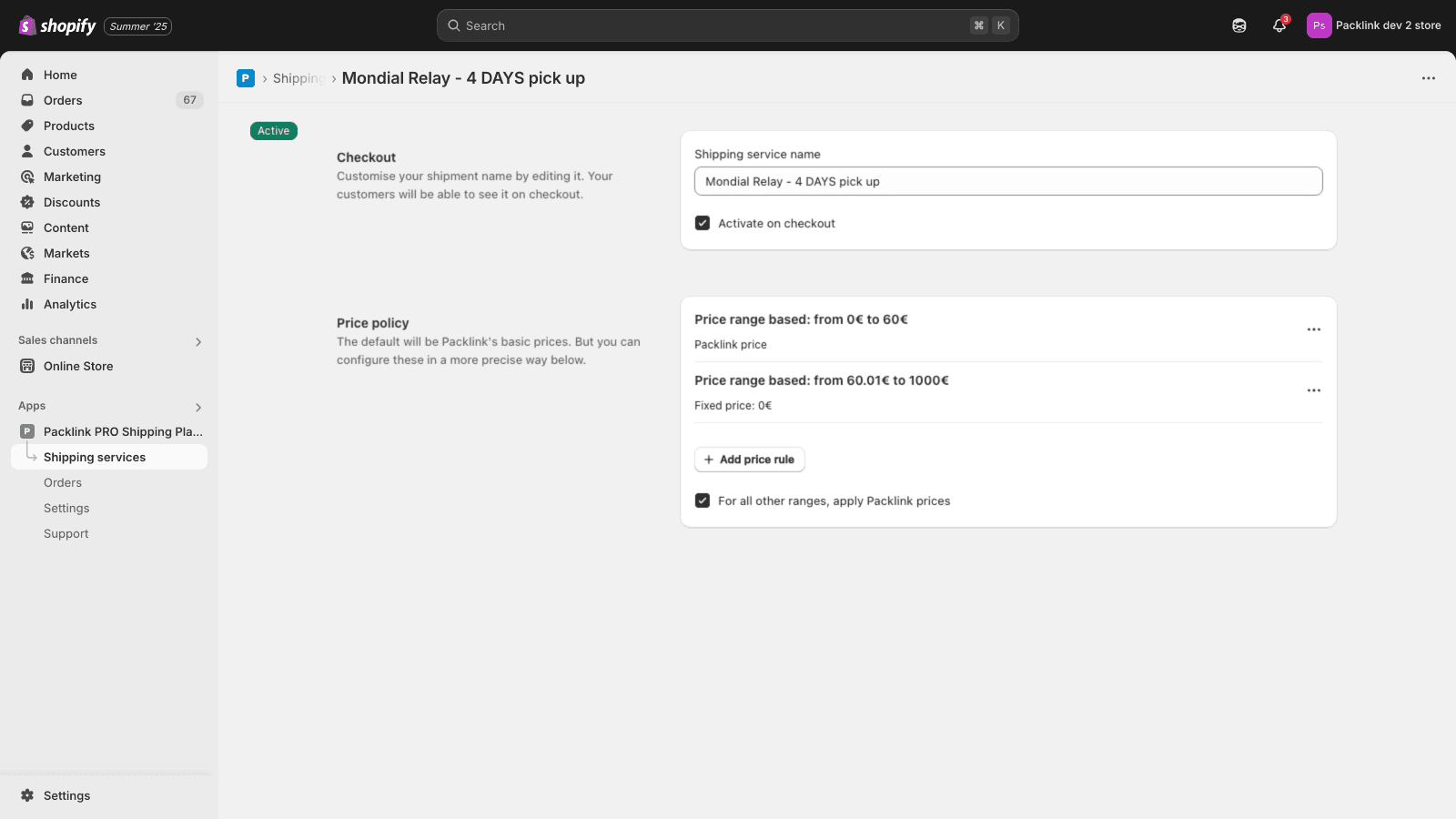 Packlink PRO Shipping Platform screenshot 1