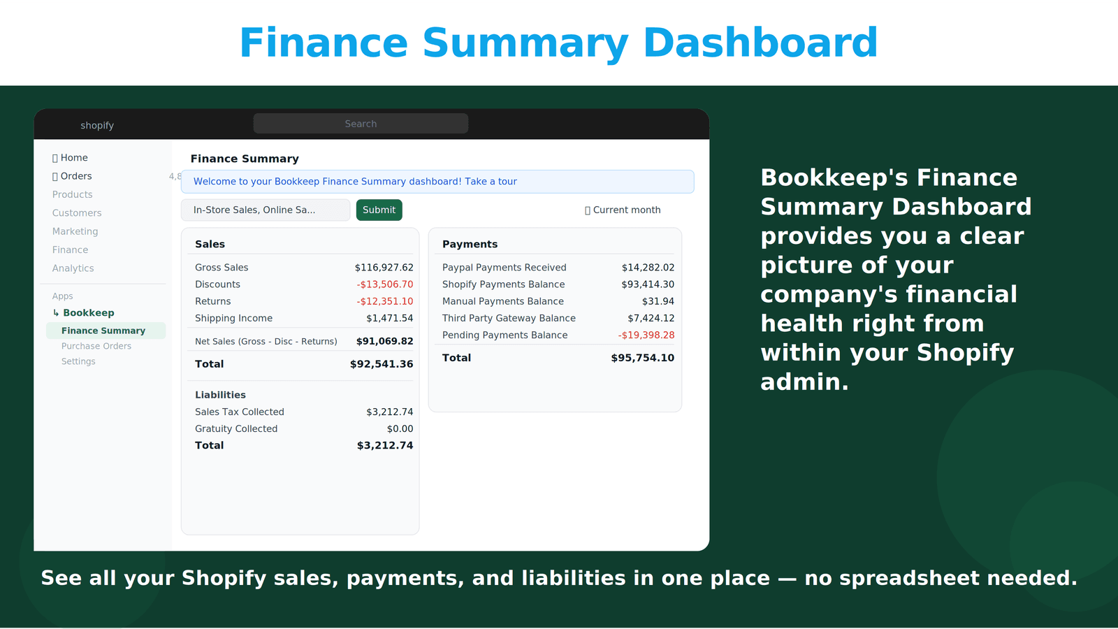 Bookkeep Accounting+Inventory screenshot 1