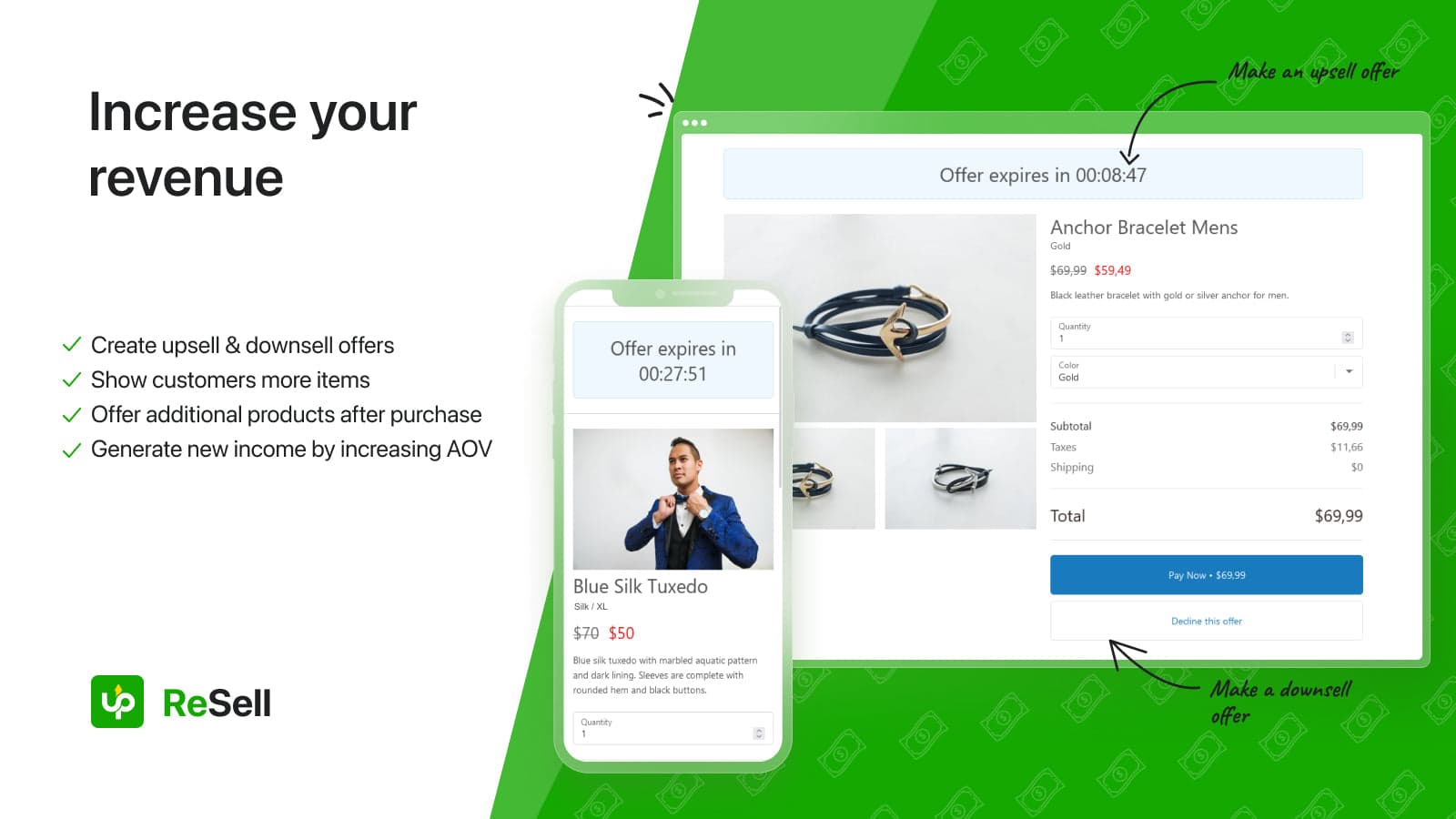 Post Purchase Upsell—ReSell screenshot 2