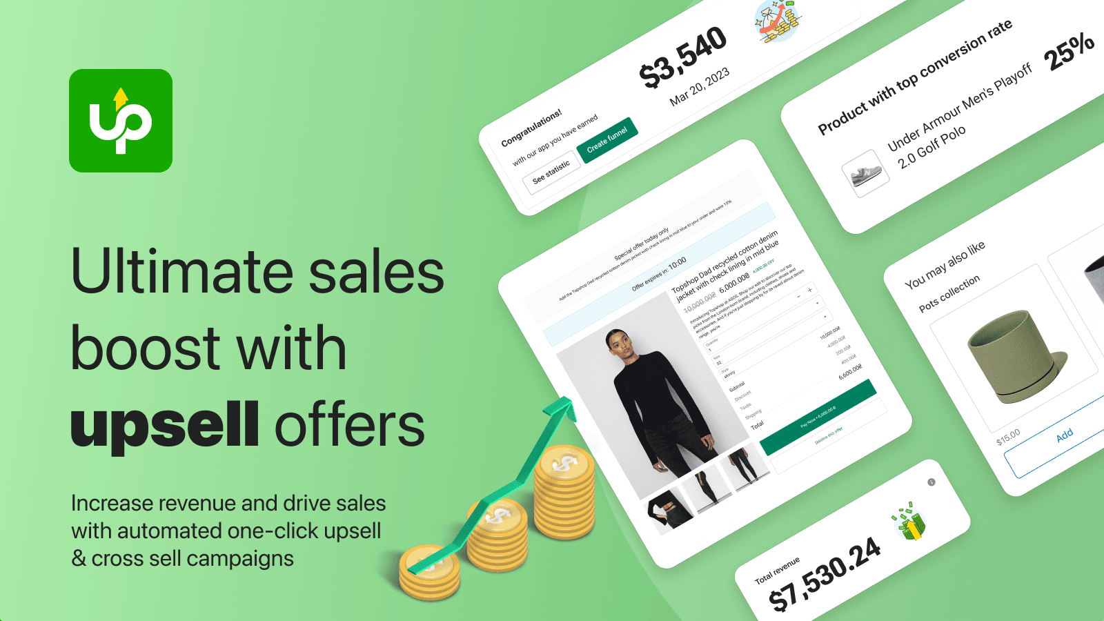 Post Purchase Upsell—ReSell screenshot 1