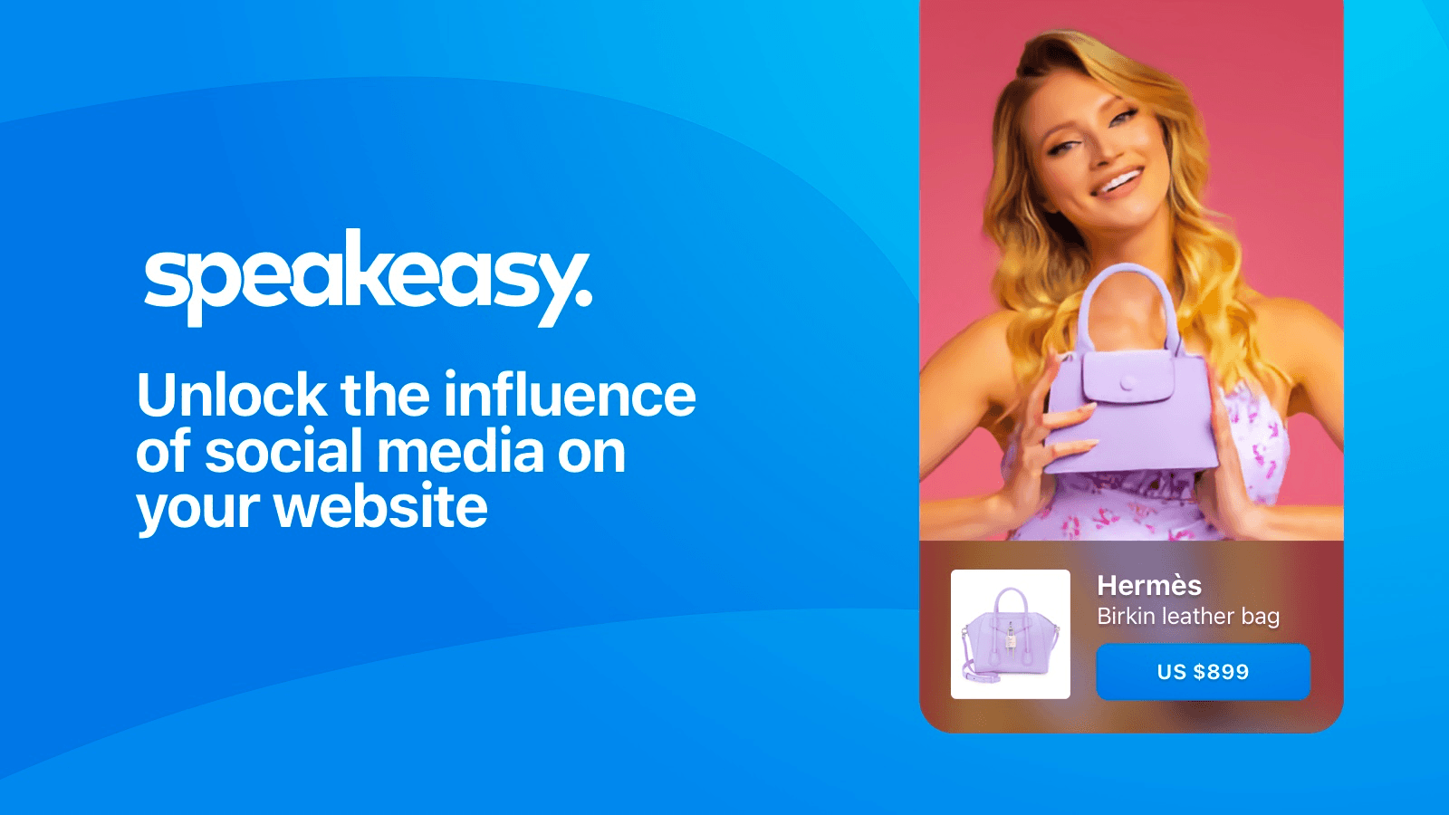Speakeasy Shoppable Videos screenshot 1