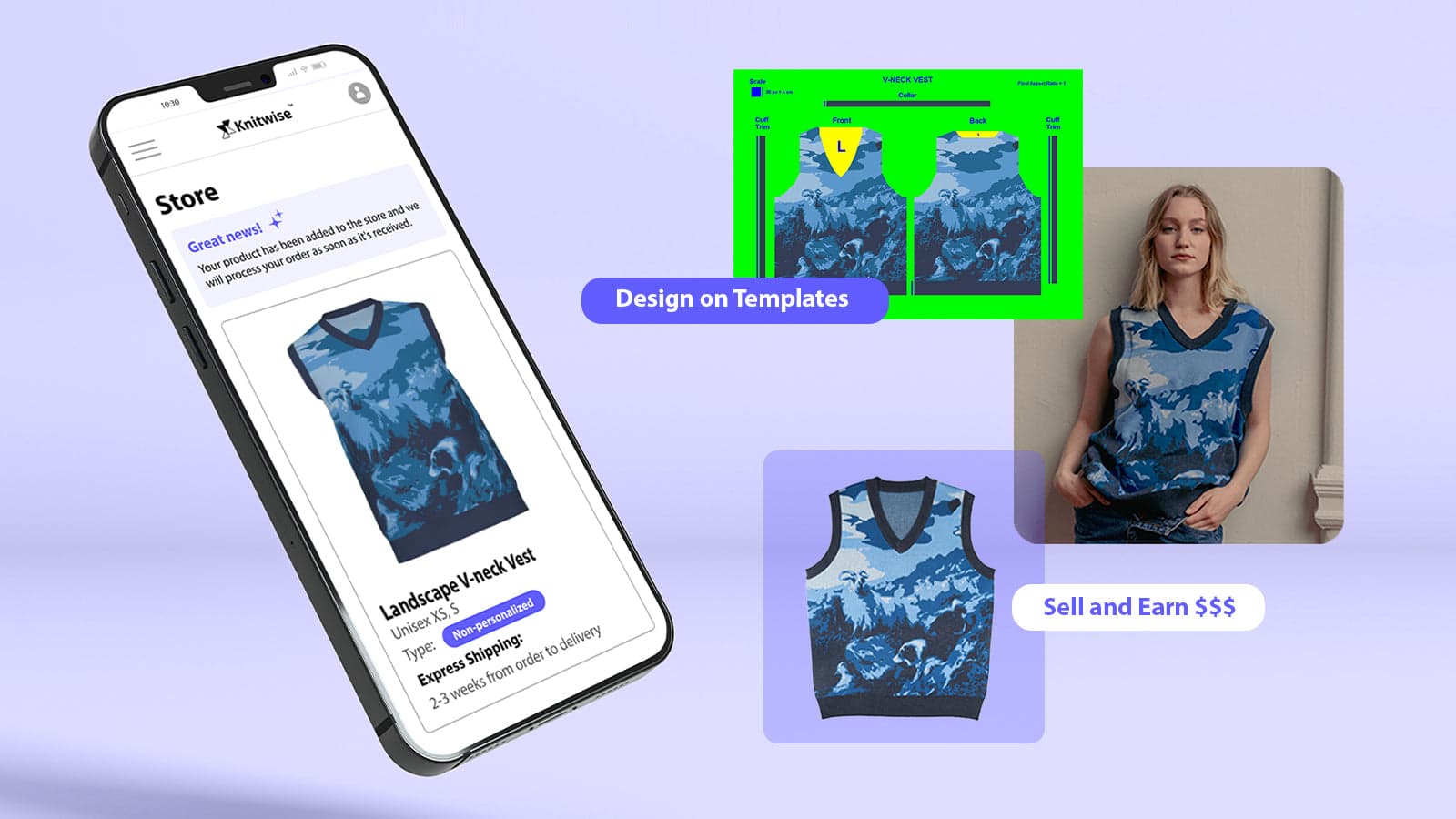 Knitwise: Knit On Demand screenshot 1